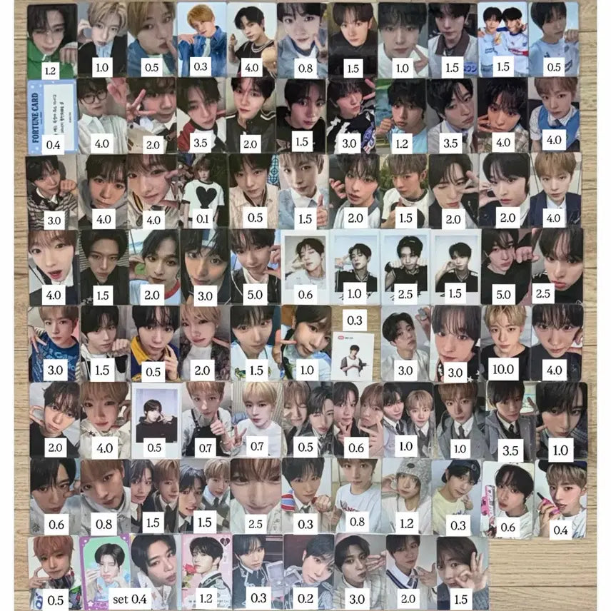 [BUNJANG] NCT WISH Color Cube Singapor KMS Issue Yuuoshi Jaehee Sion Riichu Sakuraku Photocard Split Set / 엔시티위시컬러큐큐싱가포르kms이즈위리스트시온리쿠유우시재희료사쿠야포카분철