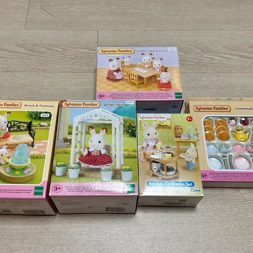 [BUNJANG] Sylvanian Families Vintage Accessory Bundle Set / 올드 실바니안 소품 일괄 판매