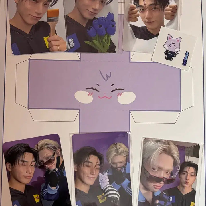 [BUNJANG] ATEEZ Aniteez in Color Pop-up San Bundle Set / 에이티즈 애니티즈 인 컬러 팝업 산 set