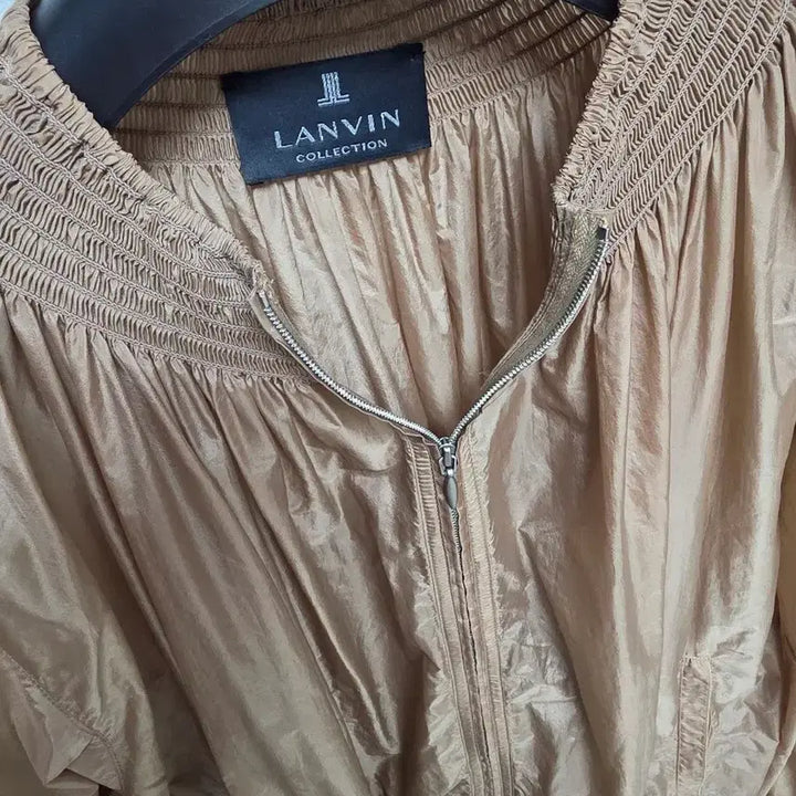 [BUNJANG] Hansem Lanvin Collection Frill Blouson Jacket / 한섬 랑방컬렉션 프릴 블루종, 자켓