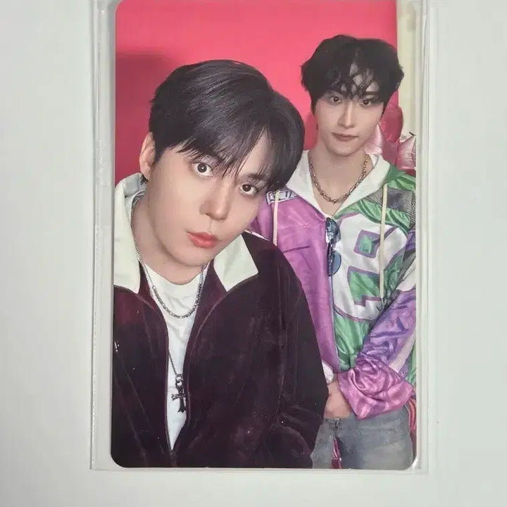 [BUNJANG] ATEEZ Aniteez 2nd Week Admission Benefit Unit Photocard Seonghwa Jongho / 에이티즈 애니티즈 2주차 입장 특전 유닛 포카 맏막즈 성화 종호