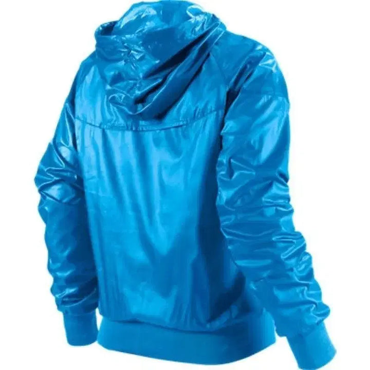 [BUNJANG] Nike Windrunner Running Hooded Windstopper Jacket Blue XL / 나이키 윈드러너 러닝 후드 윈드스토퍼 바람막이 재킷 사이드 지퍼 포켓 블