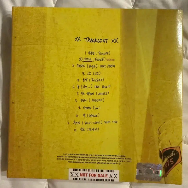 [BUNJANG] WINNER Mino XX Album Signed Edition / MINO XX 앨범 친필 싸인반