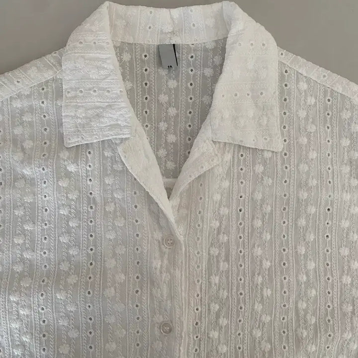 [BUNJANG] SLUB Rico Lace Shirt / 슬러브 SLUB 리코 레이스 셔츠