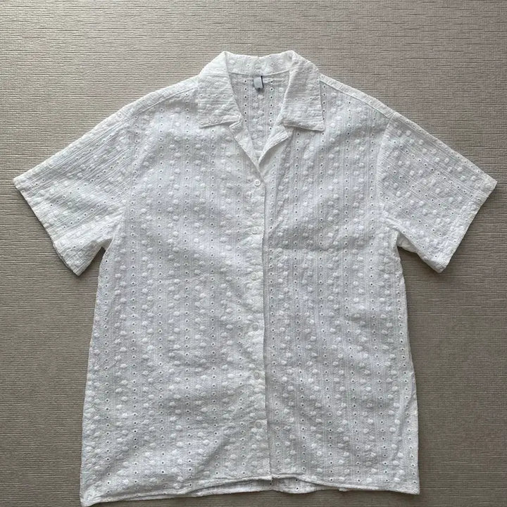 [BUNJANG] SLUB Rico Lace Shirt / 슬러브 SLUB 리코 레이스 셔츠