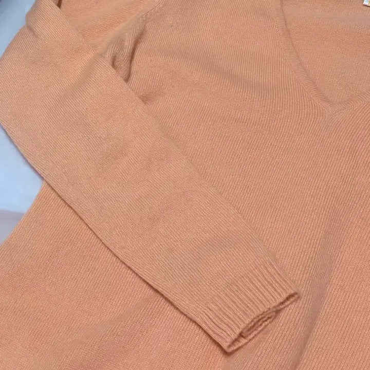 [BUNJANG] 100% Cashmere Coral Knit Sweater / 캐시미어100 코랄 니트