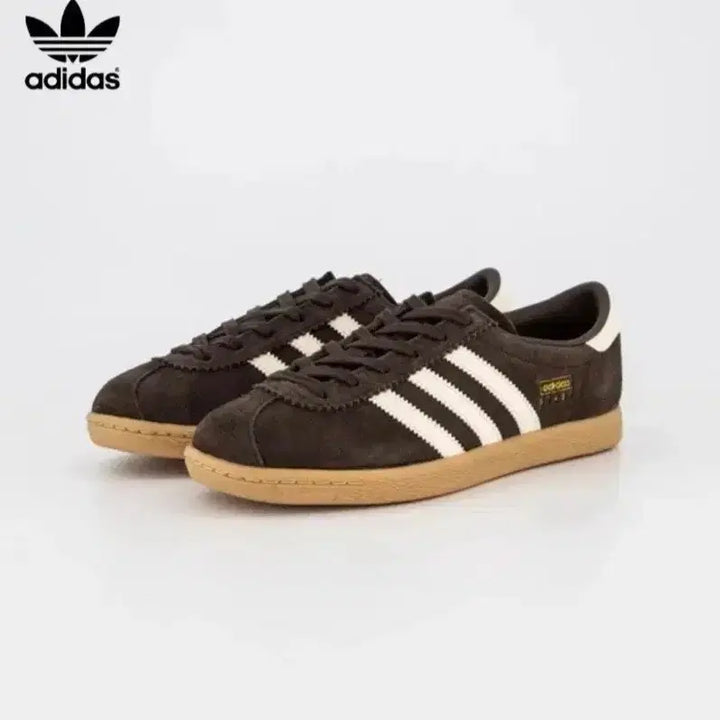 [BUNJANG] Adidas Stadt Dark Brown Cream White Size 280 / 새상품급 아디다스 슈타트 다크 브라운 크림 화이트 280