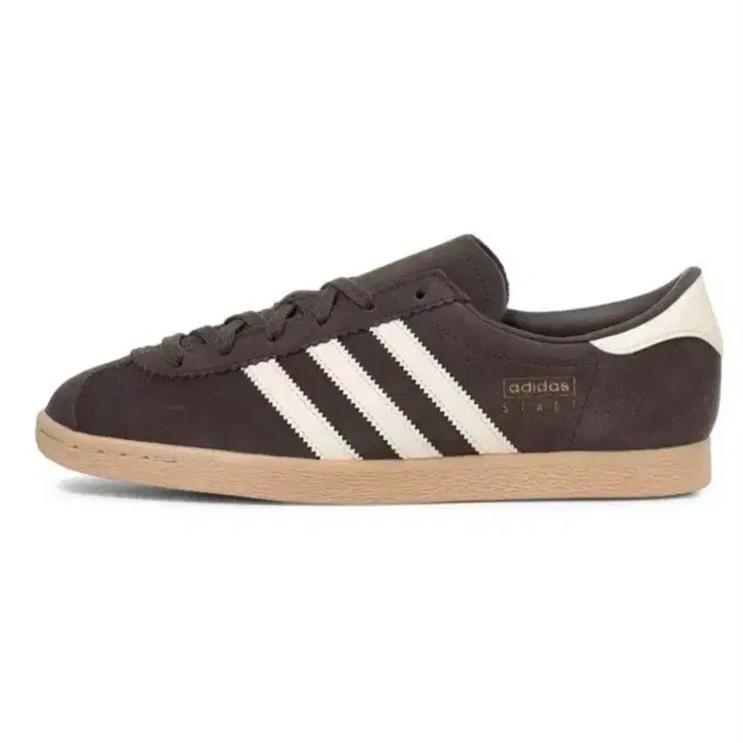 [BUNJANG] Adidas Stadt Dark Brown Cream White Size 280 / 새상품급 아디다스 슈타트 다크 브라운 크림 화이트 280