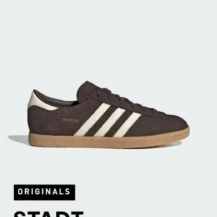 [BUNJANG] Adidas Stadt Dark Brown Cream White Size 280 / 새상품급 아디다스 슈타트 다크 브라운 크림 화이트 280