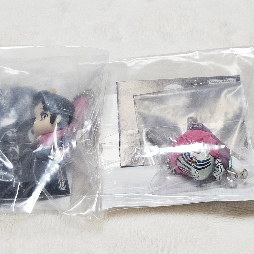 [BUNJANG] Demon Slayer Akaza Koyuki Dangling Mascot Gacha Ball Chain Bundle / 귀멸의 칼날 주렁주렁 마스코트 가챠 아카자 코유키 볼체인 일괄