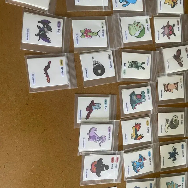 [BUNJANG] Pokemon Tteoboo Seal Series 3 Individual Sale / 띠부씰 시즌3 개별판매