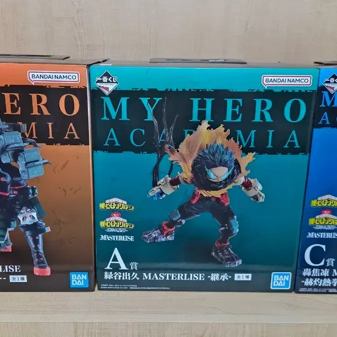 [BUNJANG] My Hero Academia Set of 3 Figures (Sealed) / 히로아카 이어진 세월 ABC (미개봉,내수용,일괄)