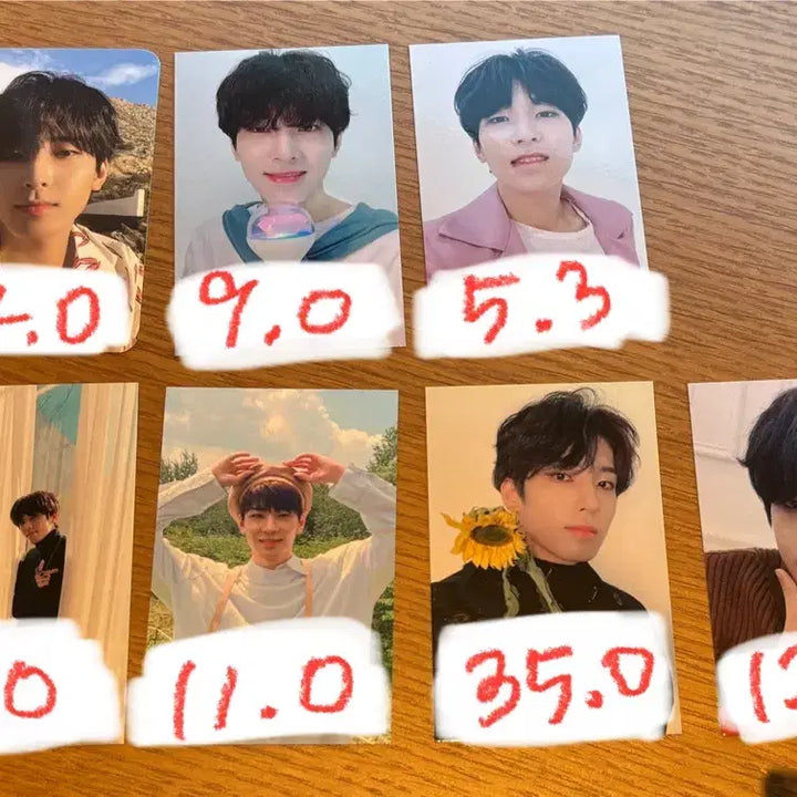 [BUNJANG] SEVENTEEN Wonwoo Sunflower Lucky Draw Photocard / 세븐틴 원우 공방 캐럿존 해바라기 ymmd 포카 판매 양도 sell