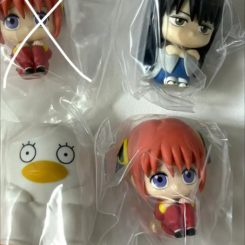 [BUNJANG] Gintama Maji Boke Figure Bundle Set (Kagura, Katsura, Elizabeth) / [미개봉 일괄] 은혼 마치보케 1탄 카구라 가츠라 엘리자베스 카츠라