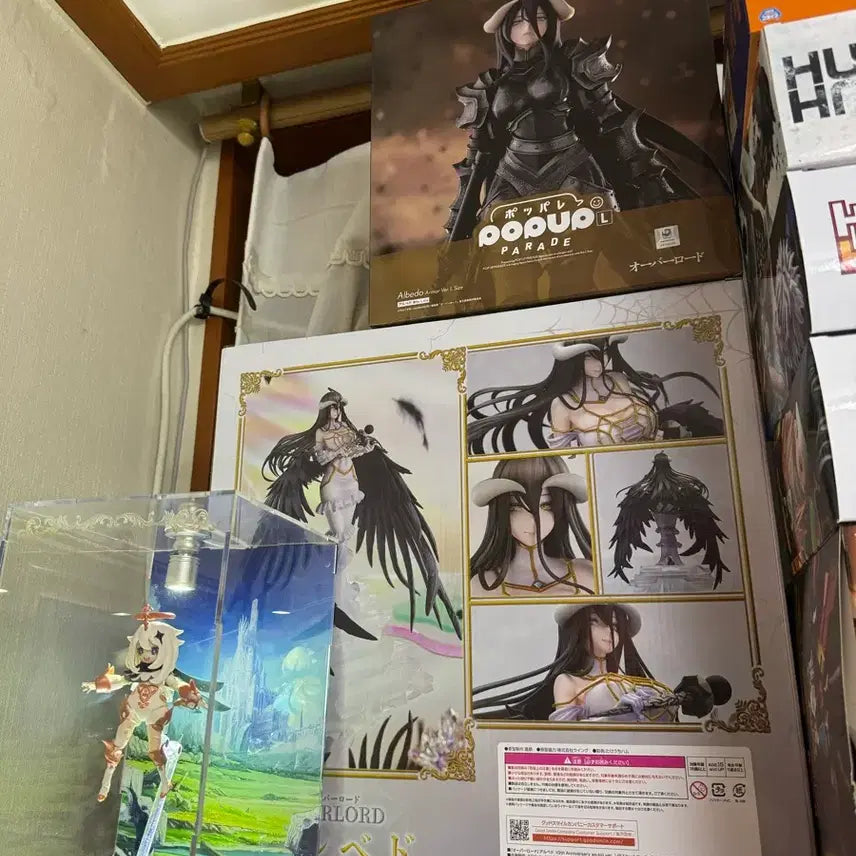 [BUNJANG] Kadokawa Albedo 10th Anniversary Parade Figure Bundle Set / [미개봉] 알베도 일괄 10주년 / 팝업 퍼레이드 L
