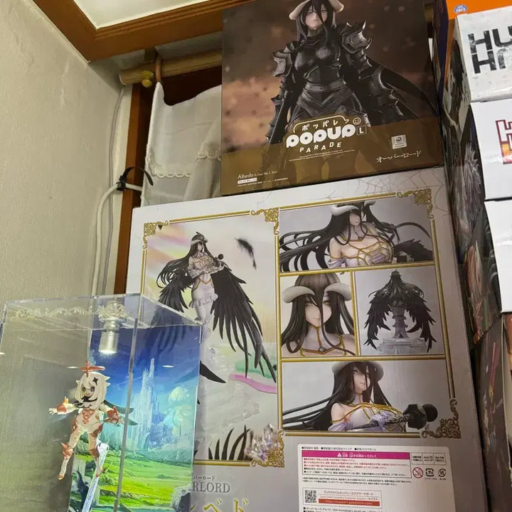 [BUNJANG] Kadokawa Albedo 10th Anniversary Parade Figure Bundle Set / [미개봉] 알베도 일괄 10주년 / 팝업 퍼레이드 L