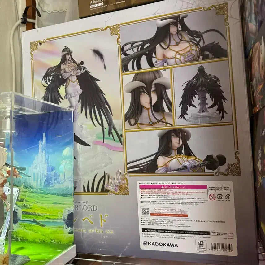 [BUNJANG] Kadokawa Albedo 10th Anniversary Parade Figure Bundle Set / [미개봉] 알베도 일괄 10주년 / 팝업 퍼레이드 L