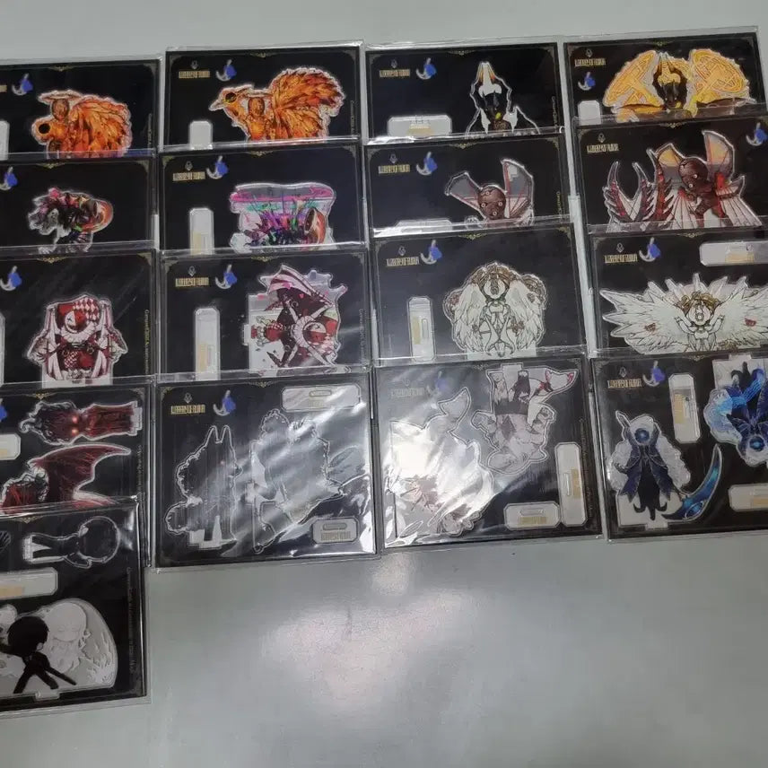 [BUNJANG] HamHamPangPang Library of Ruina Guest Acrylic Collection / 햄햄팡팡 라오루 손님아크릴 잔향악단2차 테마 전종