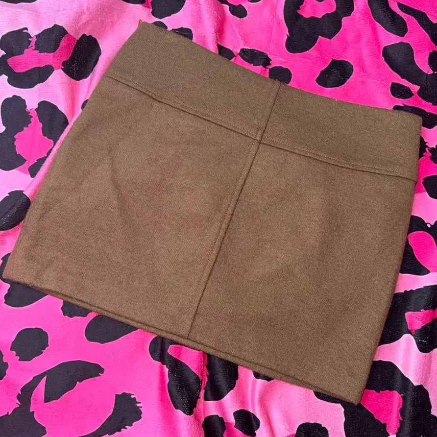 [BUNJANG] Leopard Print Ribbon Mini Skirt / 레오파드 호피 리본 치마 미니 스커트 (ㅅㅊ 갸루 베메클 리즈리사 다이아