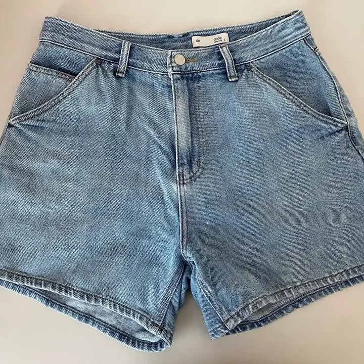 [BUNJANG] da ondo Light Wash Denim Shorts L / 드온도 da ondo 연청반바지 L