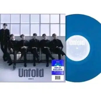 [BUNJANG] MONSTA X Unfold Vinyl LP Baby Blue Pop-Up Limited Edition / 몬스타엑스 언폴드 vinyl LP 베이비블루 팝업 한정판 (포카X)