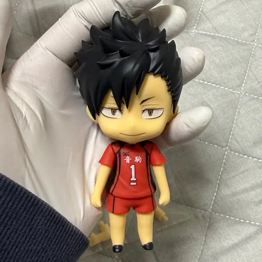 [BUNJANG] Haikyuu!! Tetsuro Kuroo First Uniform Nendoroid Look Up Figure Onemutan / 하이큐 쿠로오 테츠로 퍼스트 유니폼 넨도 룩업 피규어 가챠 오네무탄