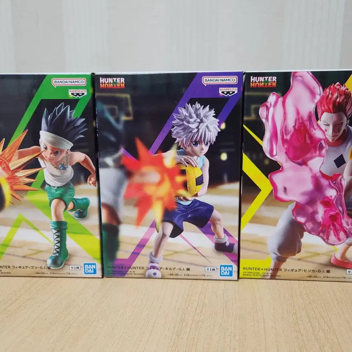 [BUNJANG] Hunter x Hunter Greed Island Figure Set / 헌터헌터 그리드 아일랜드 GI 피규어 세트