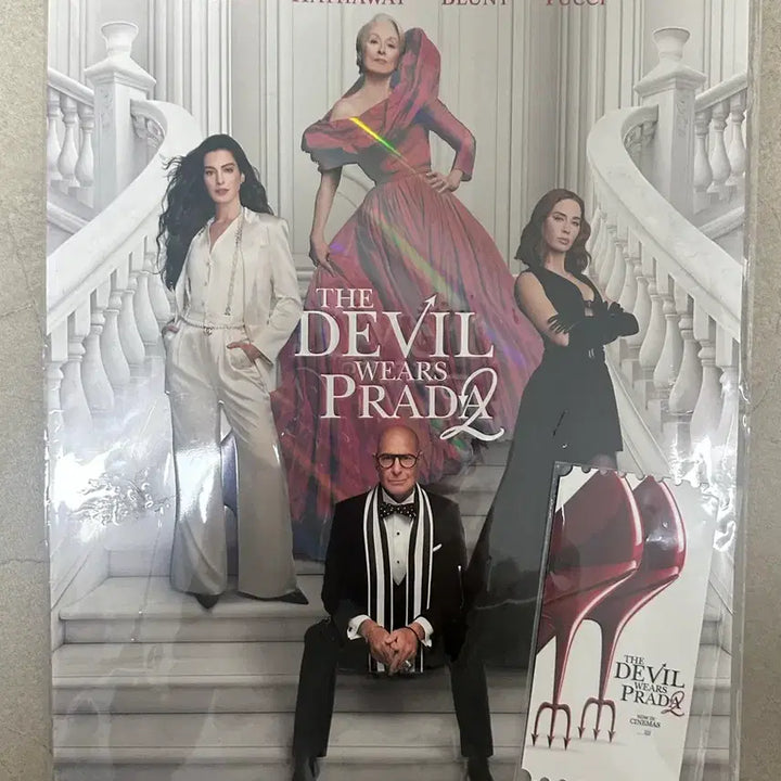 [BUNJANG] The Devil Wears Prada 2 MegaBox Dolby Special Edition Poster &amp; Original Ticket Bundle / 오티 포스터 일괄; 악마는 프라다를 입는다2