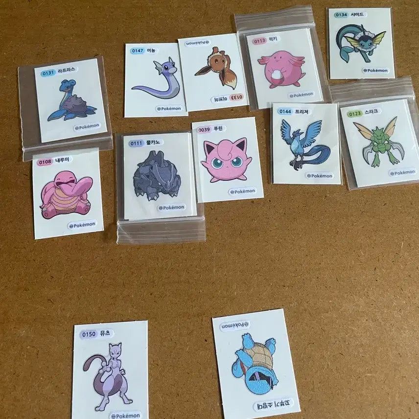 [BUNJANG] Pokemon Sticker Collection Season 2 Individual Sale / 포켓몬 띠부씰 시즌2 개별판매