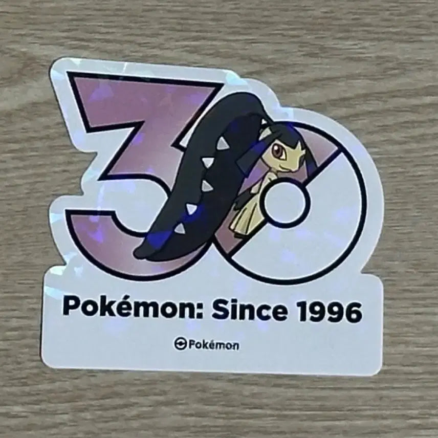 [BUNJANG] Pokemon 30th Anniversary Sticker / 포켓몬 30주년 스티커 올리브영 입치트