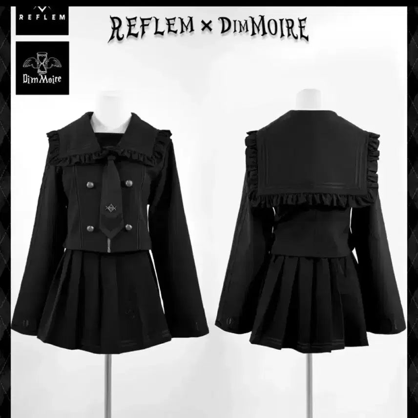 [BUNJANG] REFLEM DimMoire Collaboration Set (Black) / REFLEM DimMoire 콜라보 흑흑 세트(검검)