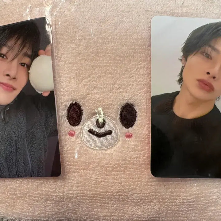 [BUNJANG] Stray Kids SKZOO Foxiny Towel + I.N Photocard / 스키주 입장 특전 폭시니 수건+아이엔 포카