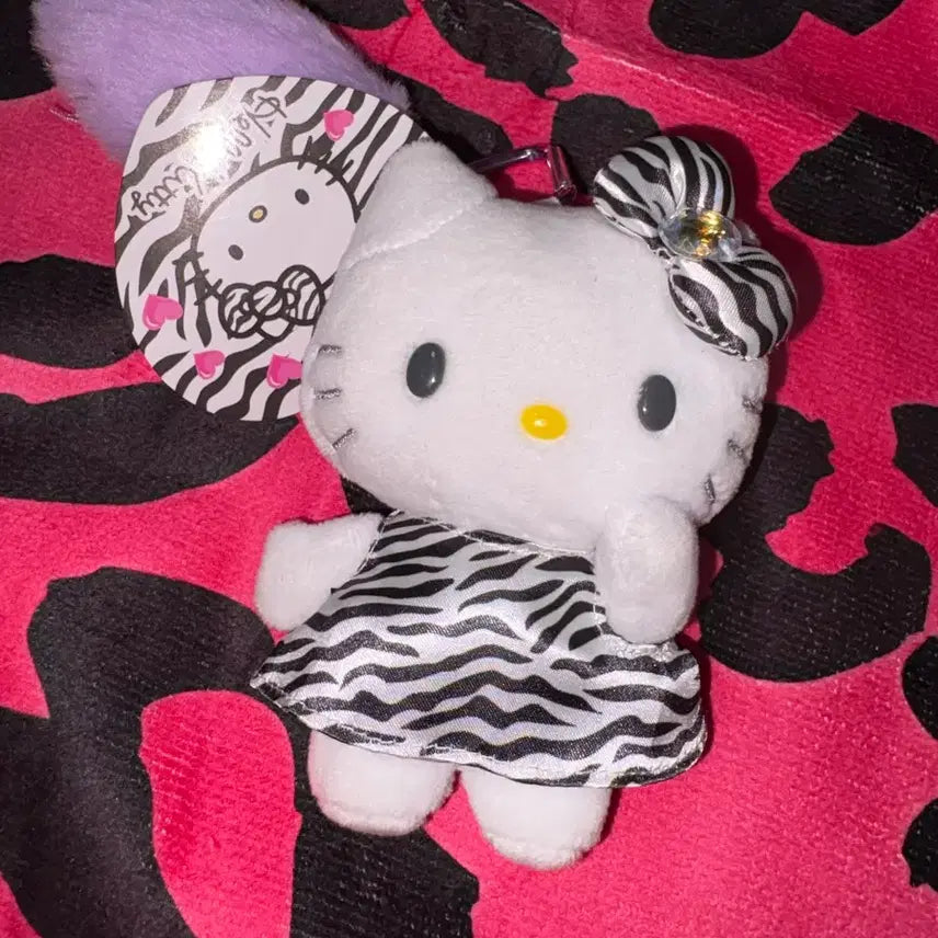 [BUNJANG] Gogoyaru Zebra Kitty Tail Accessory / GOGO갸루 고고갸루 지브라 키티 꼬리 갸루