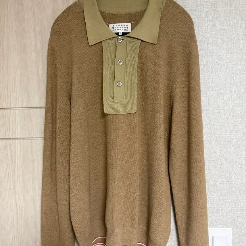 [BUNJANG] Maison Margiela Brown Knit L / 메종 마르지엘라 브라운 니트 L
