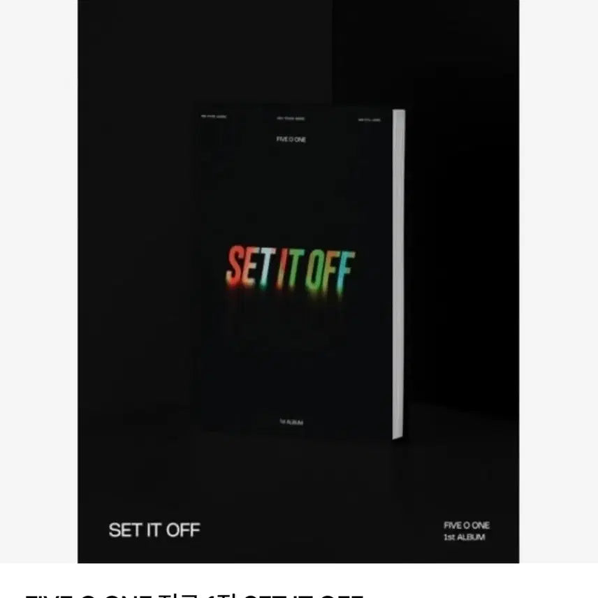 [BUNJANG] 501 Set It Off 1st Full Album / 파이브오원 셋잇오프 앨범