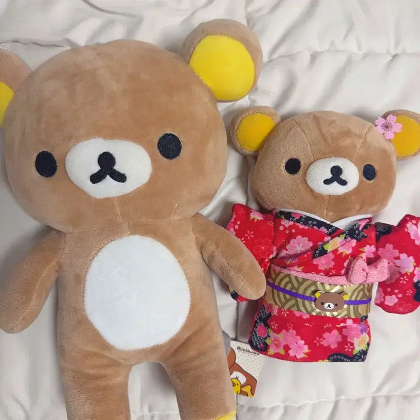 [BUNJANG] Rilakkuma Basic Kimono Doll Bundle Set / 리락쿠마 기본 기모노 인형 일괄 판매