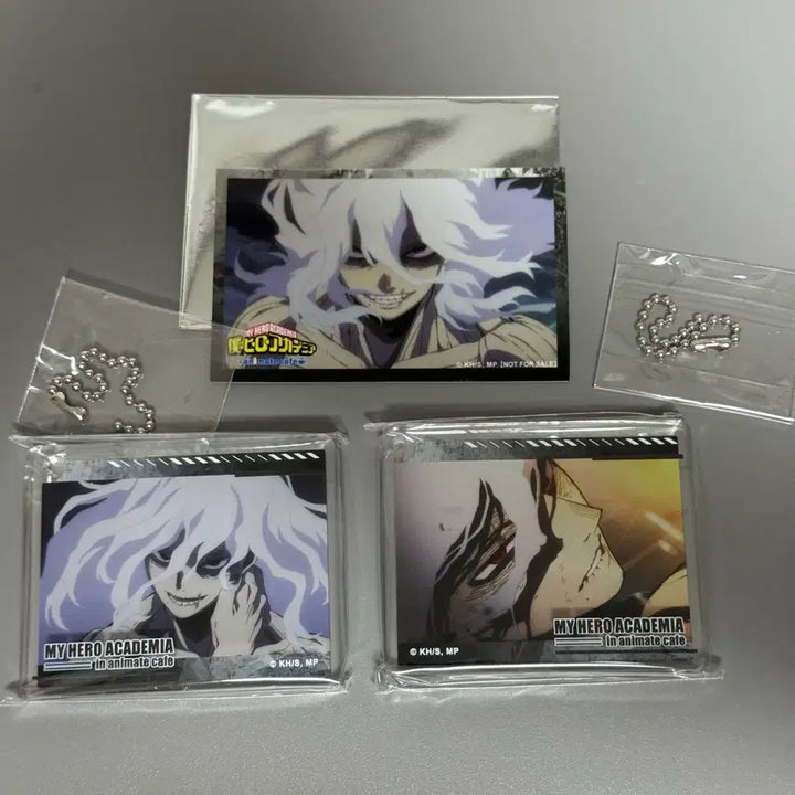 [BUNJANG] Animate Shigaraki Acrylic Plate Keychain &amp; POB Photocard / 애니메이트 시가라키