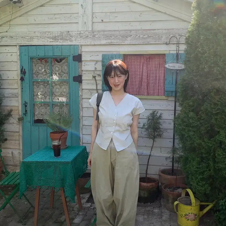 [BUNJANG] Seymour Blouse / 시무어 블라우스