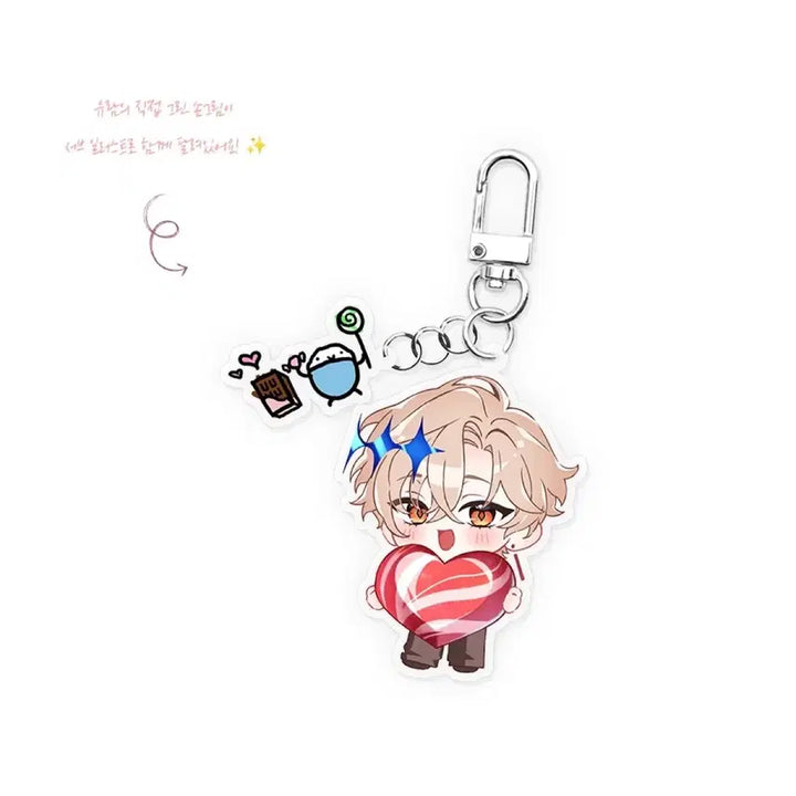 [BUNJANG] PJX YuRam Sweets 2-Tier Keyring Sealed / PJX 유람 Sweets 2단 키링 미개봉