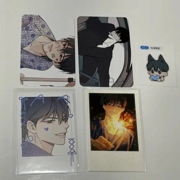 [BUNJANG] Garbage Time Park Byungchan Photocard Polaroids Sticker Set / 가비지타임 갑타 영오님 시온님 박병찬 포카 폴라 띠부씰
