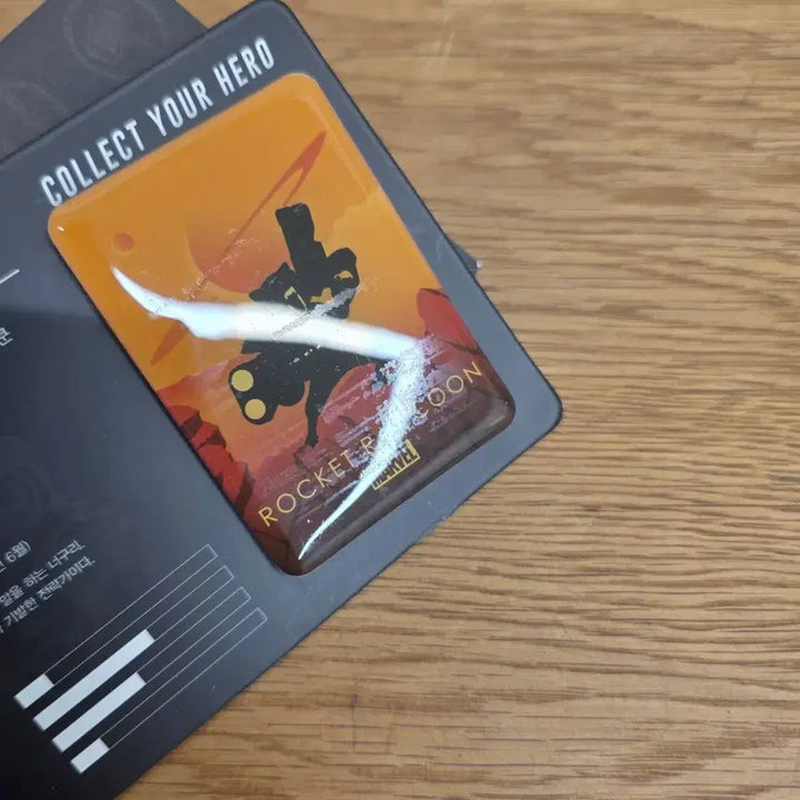 [BUNJANG] Marvel Mania Magnet Collection Rocket Raccoon Movie Badge Iron Man / 마블 매니아 자석 컬렉션 로켓 라쿤 영화 뱃지 아이언맨