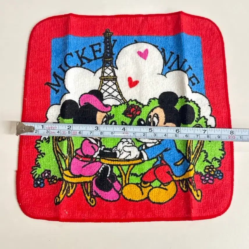 [BUNJANG] Disney Genuine Mickey Mouse &amp; Minnie Mouse Handkerchief Wall Decor / 디즈니 정품 미키미니 손수건 벽꾸 미키마우스 미니마우스