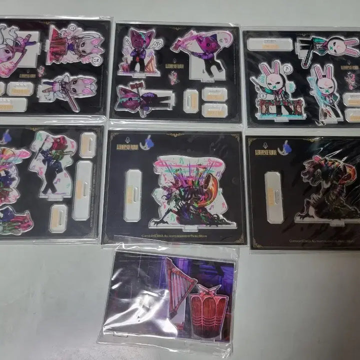 [BUNJANG] Hamham Pungpung Lorelei Guest Acrylic Bremen Music Band Full Set Sealed / 햄햄팡팡 라오루 손님아크릴 브레맨 음악대 전종 미개봉