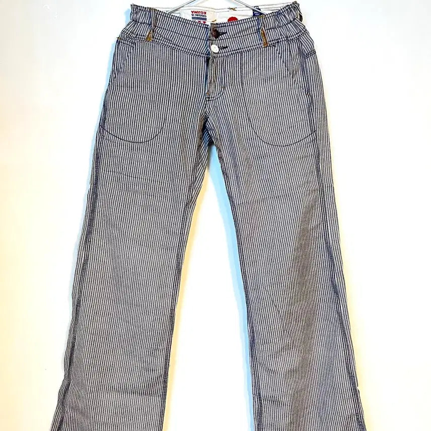[BUNJANG] Betty Smith Hickory Chinche Back Work Pants / 베티 스미스(Betty Smith) 히코리 신치백 워크 팬츠