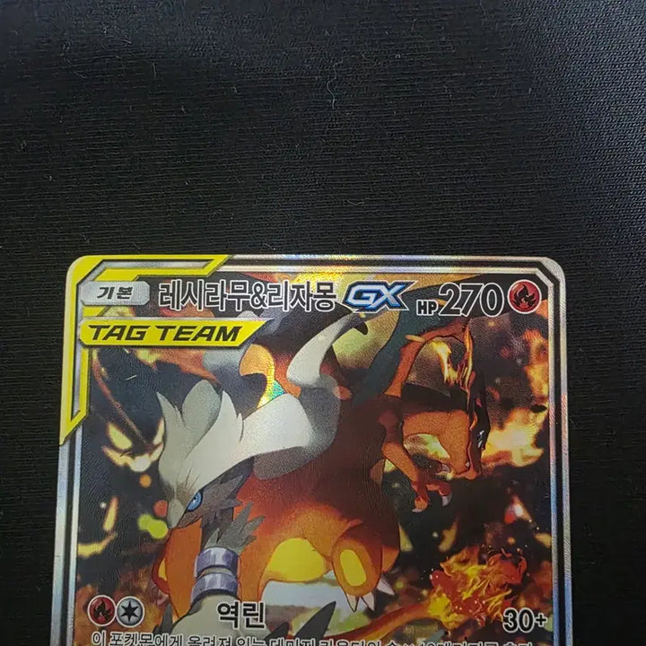 [BUNJANG] Pokemon Card Reshiram &amp; Charizard Tag Team Special Edition / 포켓몬카드 태그팀 레시라무&amp;리자몽 특일