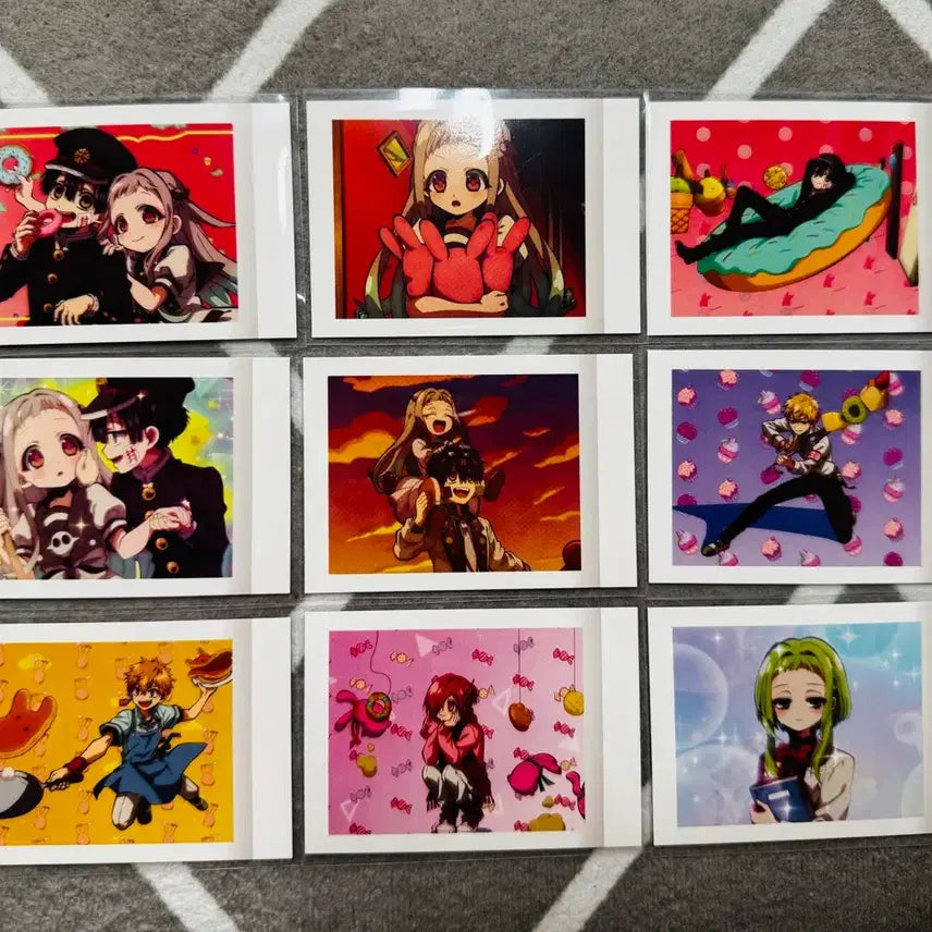[BUNJANG] Jibaku Shonen Hanako-kun Pashacolle 9-Piece Set / 지박소년 하나코군 파샤코레 9종 일괄
