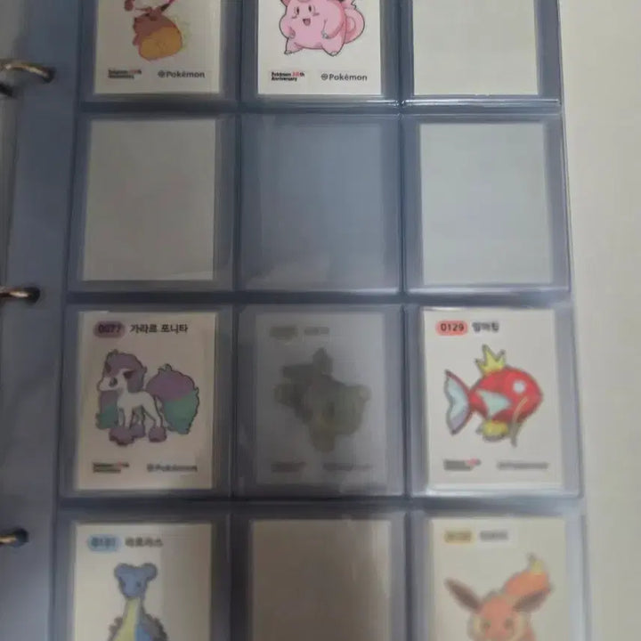 [BUNJANG] Pokemon 30th Anniversary Stickers Bundle Set (74 types) / 포켓몬 30주년 띠부실 74종 일괄