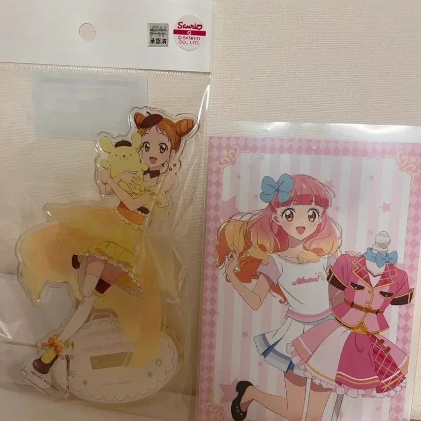 [BUNJANG] Aikatsu! x Sanrio "Shu" Acrylic Stand / 아이엠스타 아이카츠 산리오 팝업 슈 아크릴 스탠드 양도