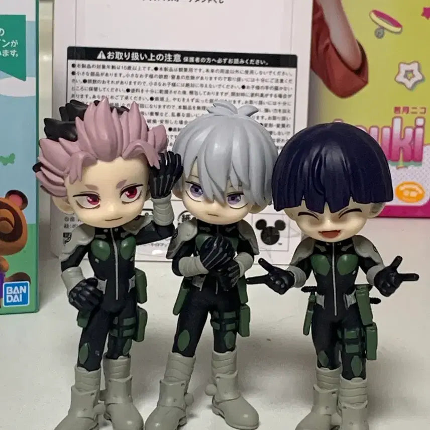 [BUNJANG] Kaiju No. 8 Palverse 3 Types Figure Bundle Set (Display Item, Unopened) / 괴수8호 팔버스 3종 개봉전시품 일괄 판매