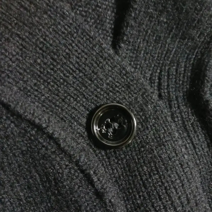 [BUNJANG] Burberry Black Cashmere Cardigan (Size M) / 버버리 블랙 캐시미어 가디건